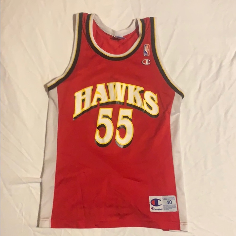 Vintage Dikembe Mutombo Atlanta Hawks Jersey